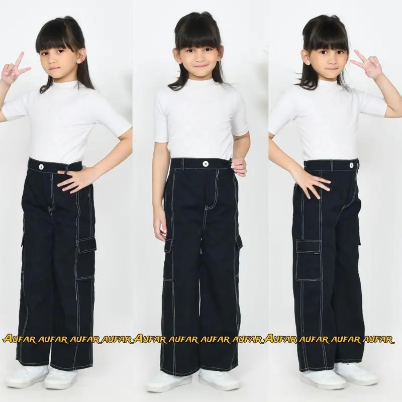 CELANA CARGO KOREA ANAK PEREMPUAN UMUR 5 SAMPAI 17 TAHUN 4
