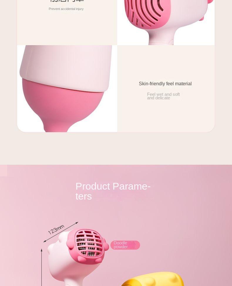 Product Introduction of Baby Mini Hair Dryer for Home Use - Compact and Portable 22