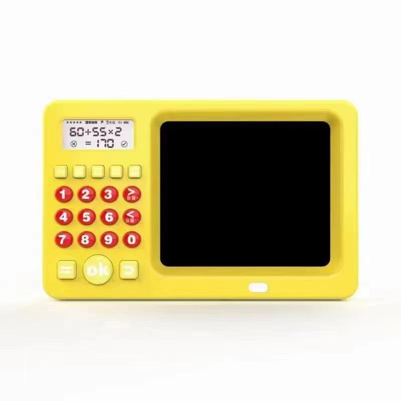 Product Introduction of Oral Calculator Learning Machine Intelligent Children Toddler Math Thinking Logic Trainer Addition, Subtraction, Multiplication and Division Early Learning Machine lcd  writing  tablet  kids 15