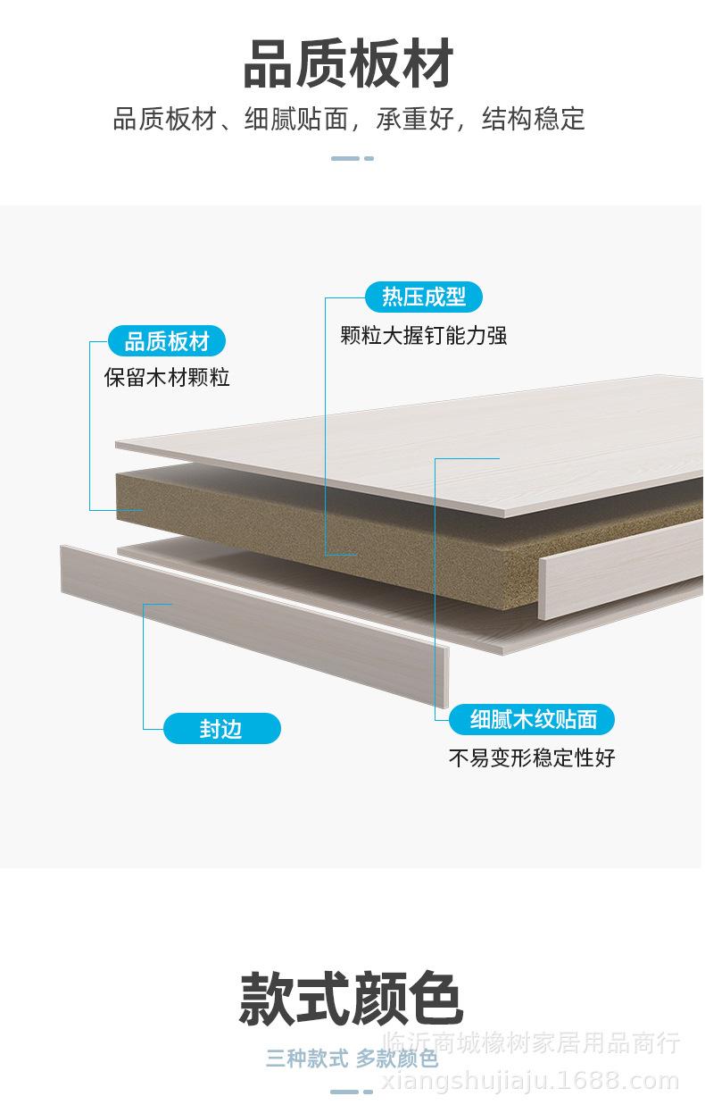 Product Introduction of Foldable Small Desk for Dormitory, College Students, Bed Desk, Laptop Desk, Lazy Computer Desk, Study Desk. 7