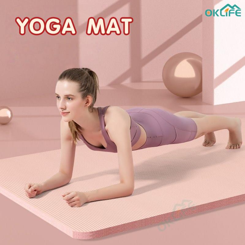 Product Introduction of [OKLIFE. SG]EVA Comfort Foam yoga matt for Exercise Yoga mat Yoga Mat Anti-skid Sports Fitness Mat Thick 19