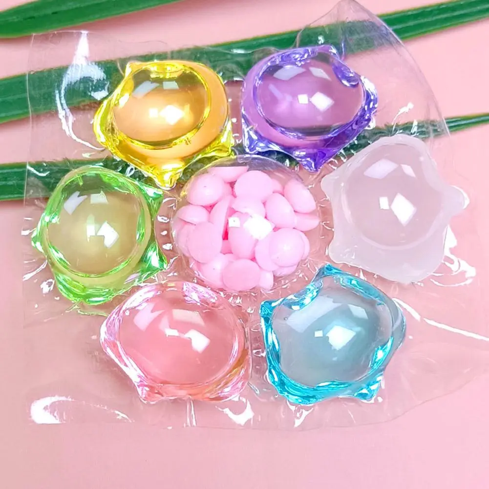 Multi-Effect 7 In 1 Laundry Gel Beads Concentrated Fragrance Cleaning Laundry Beads Clothes Decontamination Laundry
