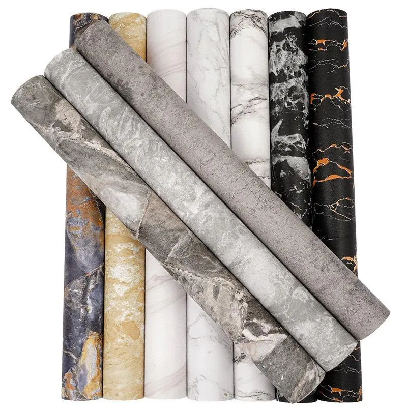 giấy dán tường, cuộn 10 mét x 45 cm , mặt sau có sẵn keo