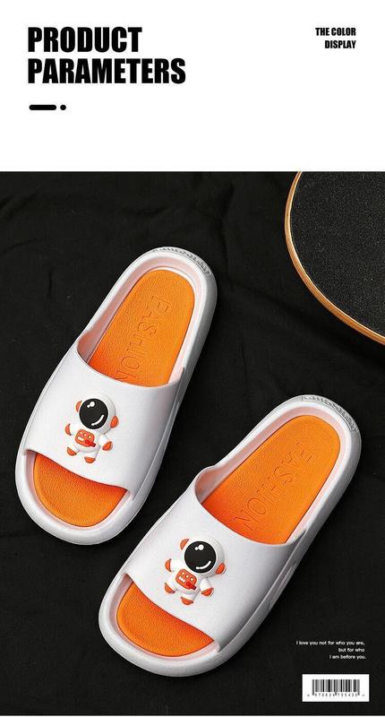 Product Introduction of Cute Men Home Slippers Flops Women Soft Eva Thick Sole Slides Summer Sandals Couples Non Slip Bathroom Shoe 27