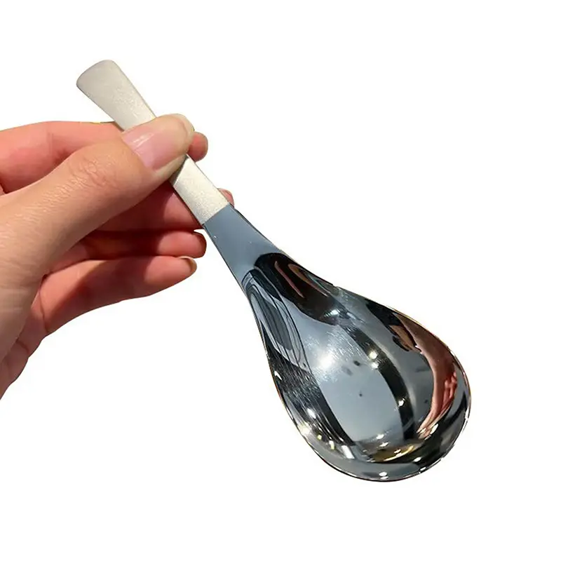 Thìa Súp Bằng Thép Không Gỉ, Muôi Nhà Bếp Gia Đình, Dung Tích Vàng Và Bạc, Gương Đánh Bóng, Bộ Đồ Ăn Cà Phê
