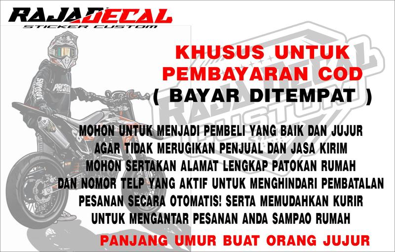 Product Introduction of Decal Sticker KLX BF Xtreme 150 Stiker KLX Fullbody Supermoto KLX BF Graffiti KLX 007 1