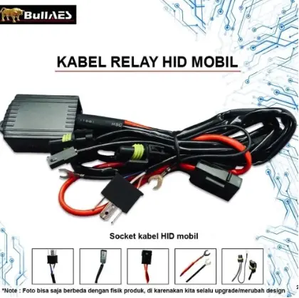 AES Kabel Relay Hid Mobil Motor H4 I Kabel Hid Mobil I Car Kabel Relay