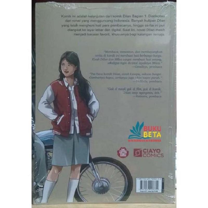 [Mizan] Buku Novel Komik Dilan Bagian 2 3