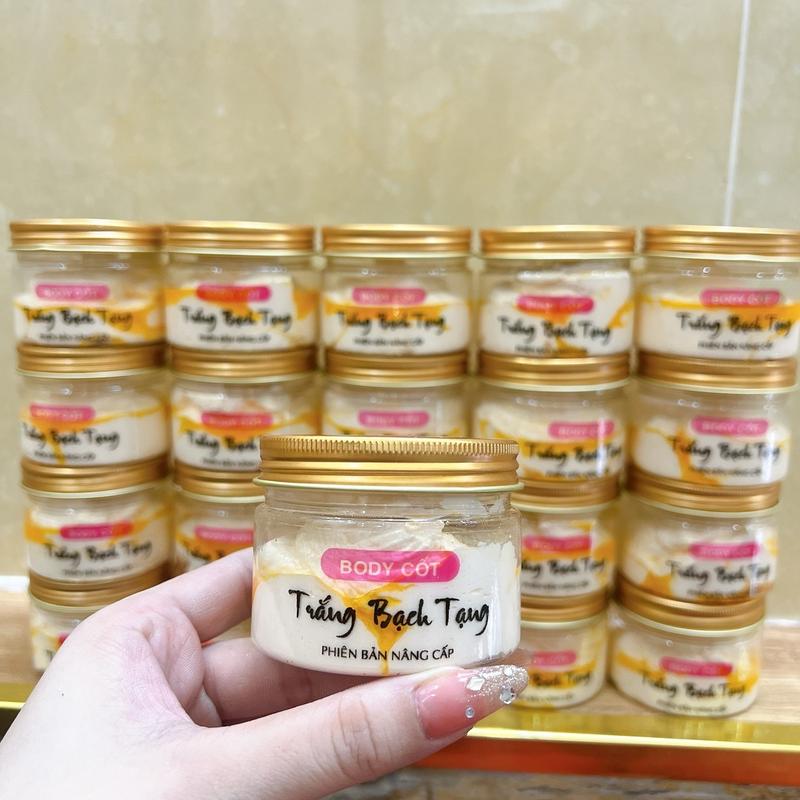 Body trắng BẠCH TẠNG chuẩn phôi thái không độn dưỡng size 100gram hỗ trợ trắng da kem _ làm trắng không chứa paraben kemtron xu ủ kem cốt thái