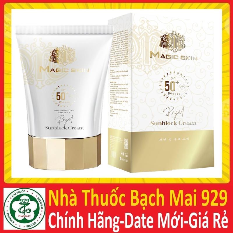 Kem chống nắng magic skin royal sunblock cream Kem chống nắng thảo dược Hoàng cung magicskin CHÍNH HÃNG Whitening Nữ Sunscreen Sun Cream