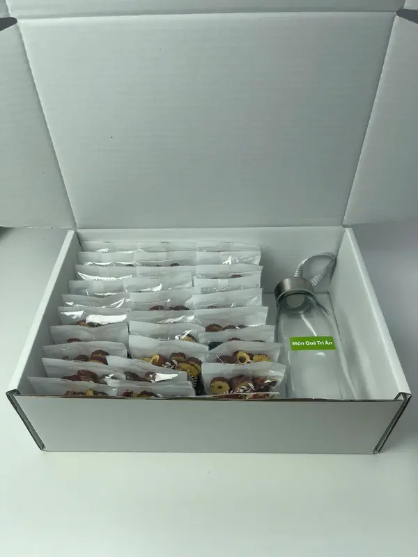 Trà Bổ Máu Dưỡng Huyết 18Gr (Hắc kỷ tử, kỷ tử đỏ Ninh Hạ, dâu tằm sấy lạnh, táo đỏ thái lát Tân Cương, đường phèn) qùa tặng 8 tháng 3 Tea Chè 3