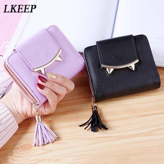 Reyreshy JESICA - Dompet Lipat Mini Dompet Koin Lucu Kartu Uang 3
