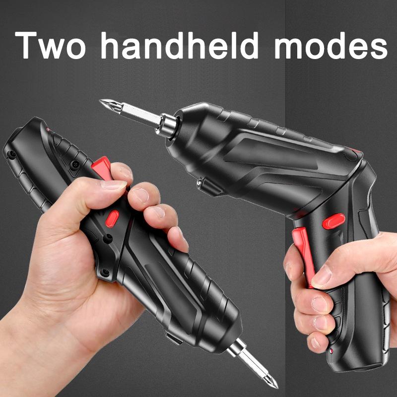 Electric screwdriver electric screw driver 47 PCS cordless electric screwdriver drill 47 PCs 3.6V rechargeable screwdriver machine tools Machine Screw driver tools set box tool box full set screws gold cordless drill socket rechargeable high power machine 5