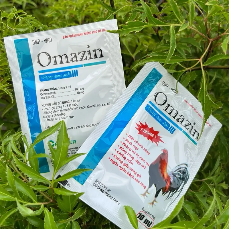 Combo 3 Gói Tăm Mạt Chiến Kê 7 Trong 1 Diệt ngoại ký sinh trùng như mạt, rận, ve, bọ chét. Giúp bóng lông đẹp mã, chống nấm, ngừa viêm da, không gây nóng gà và phong ngừa sâu lông. 4