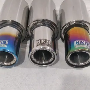 KNALPOT MOBIL STAINLESS HKS COR SEDET SUARA BASS EMPUK/BULAT UNTUK MOBIL BENSIN&SOLAR