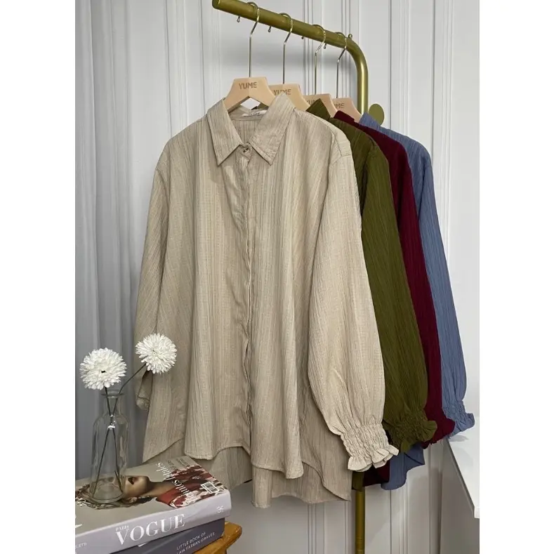 Sada Blouse - Baju Kancing Kerja Panjang