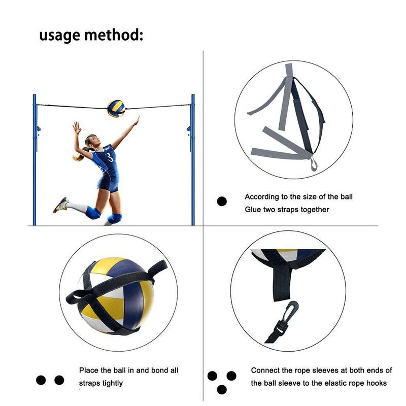 Product Introduction of Volleyball Trainer Adjustable Spike Trainer Premium Volleyball Training Belt For Touch High T9N4 27