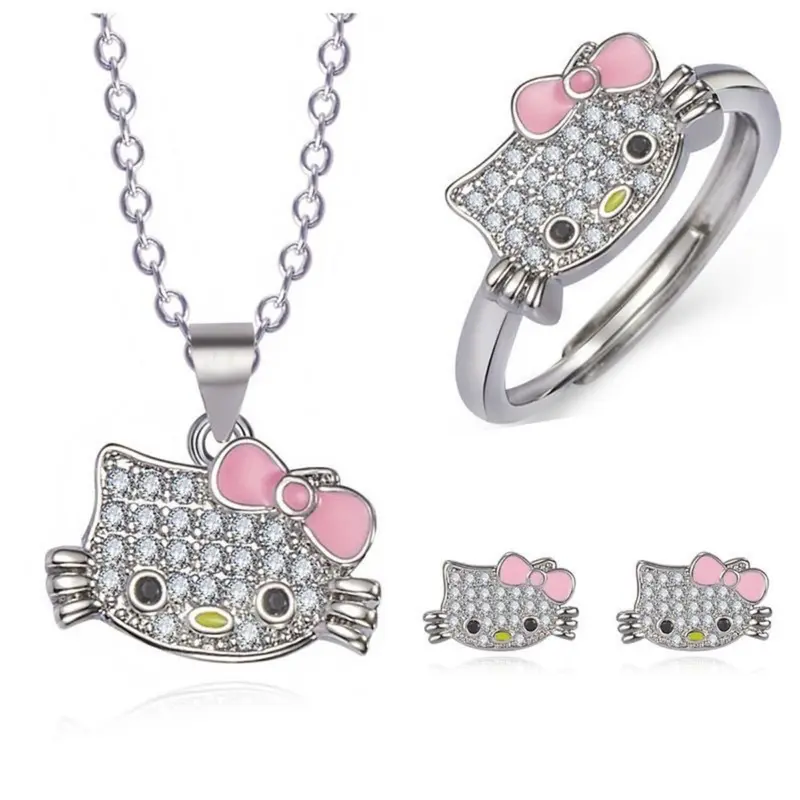 Vòng Cổ Hello Kitty, Sunborui, Mặt Dây Chuyền Dễ Thương Và Đáng Yêu, Dây Chuyền Thổi, Thích Hợp Làm Quà Sinh Nhật Cho Bạn Gái, Quà Tặng Đi Bộ Đường Dài, Bán Chạy Ở Việt Nam Trang Sức Chain 8