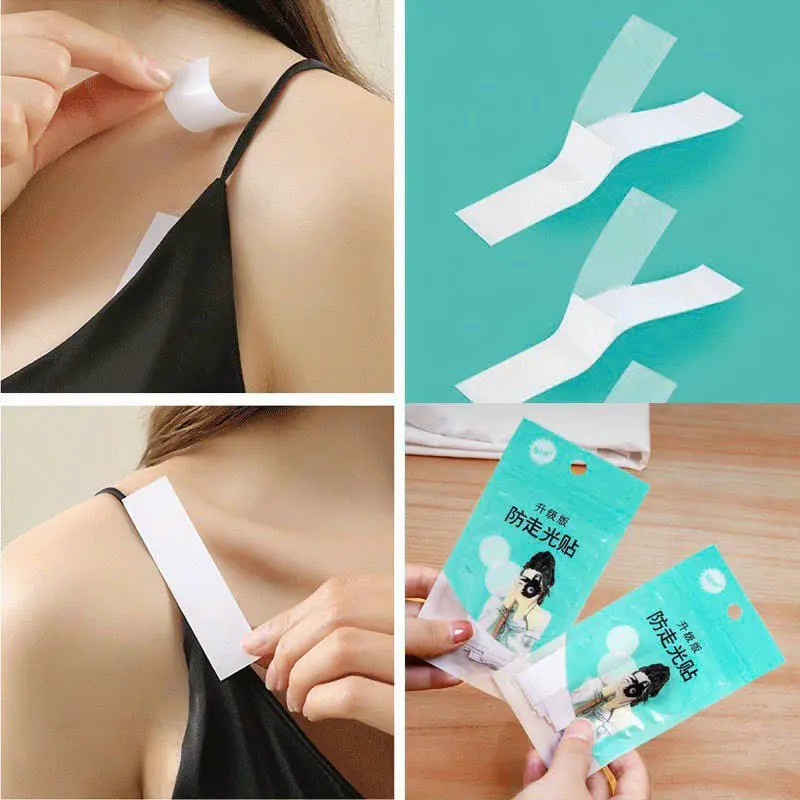 Miếng Dán Cố Định Quần Áo, Băng Dính Cố Định Quần Áo Chống Hở Nữ Bra 5