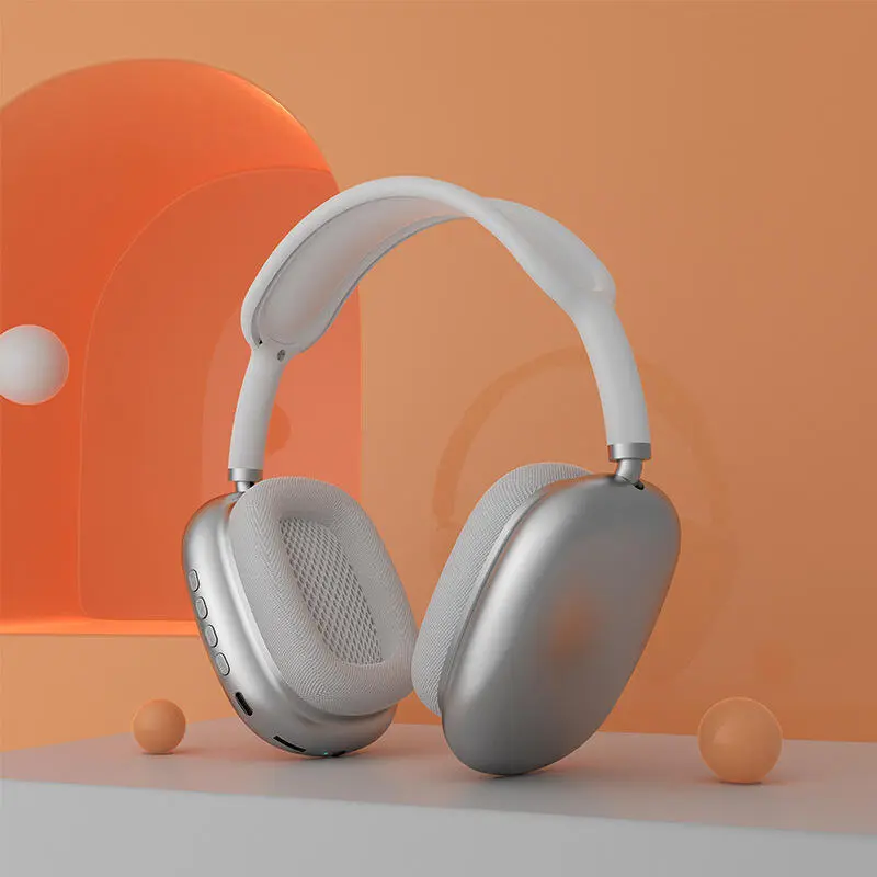 Tai nghe Bluetooth đeo đầu không dây di động, P9 Air Max, với âm trầm nặng, thế hệ tai  nghe  bluetooth  x55
