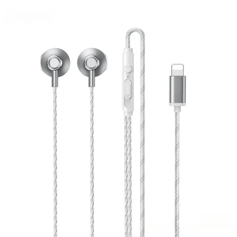 Tai nghe iPhone, tai nghe Lightning, tai nghe Rm-711i, tai nghe nhét tai, có mic, tai nghe có dây, cho 3,5 mm / Type-C / iPhone, hàng Có Sẵn 5