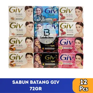 [Paket 12 Pcs]Sabun MANDI GIV BATANG kemasan 72gr Soap Membersihkan
