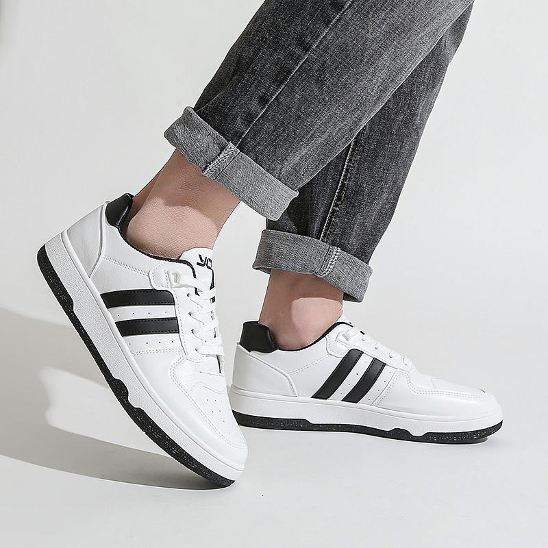 LALA Men's shoes 2023 new fashion small white shoes men's casual German training flat shoes niche original sports shoes 8