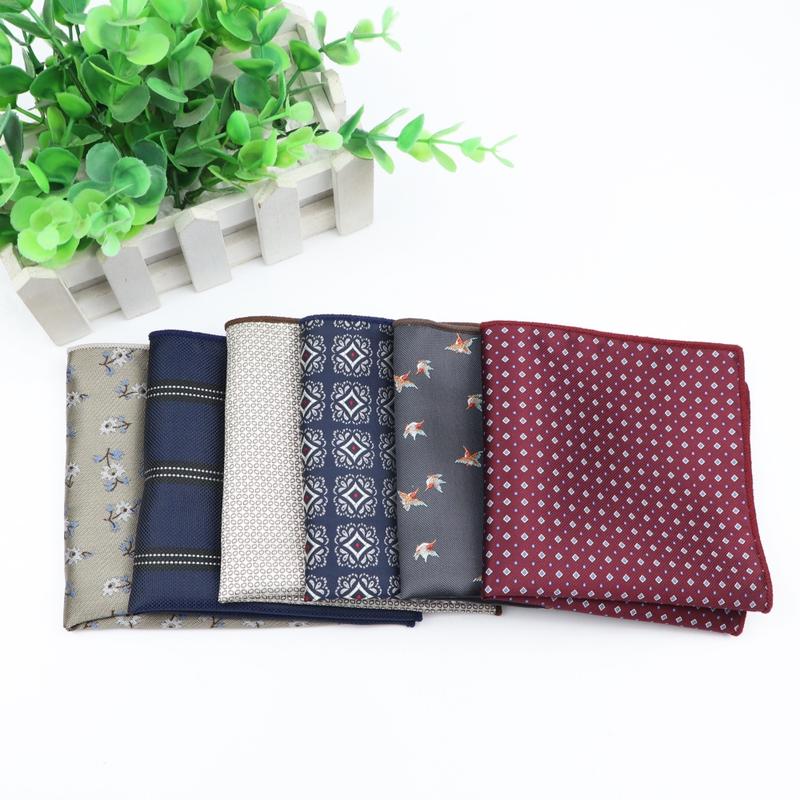 Khăn Quàng cổ Quàng Cổ Tay Lụa Cổ Điển ZONFAZ, Khăn Tơ Tằm Thời Trang, Dành Cho Nam Giới, Khăn Tay Mới Lạ Mềm, 25 * 25cm, Bao Gồm Khăn Tay 0