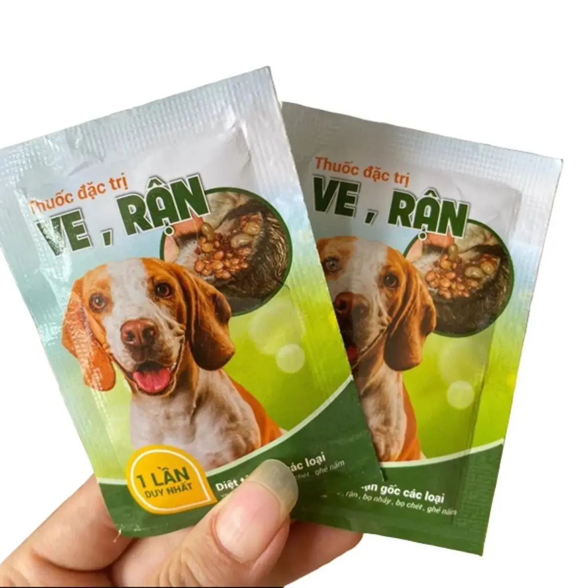 Thuốc tắm diệt ve giận bọ chét trên chó mèo
