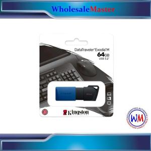 Kingston 64GB DataTraveler Exodia M USB Flash Drive (Blue) DTXM/64GB