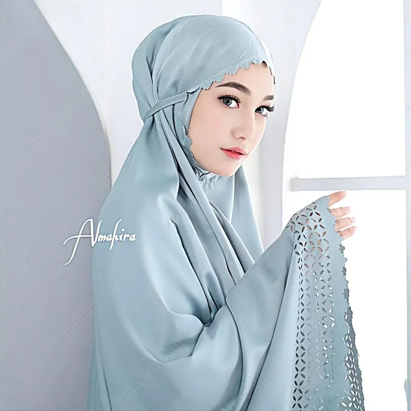 Mukena Dewasa Shakila Laser Cut Premium Mewah 0