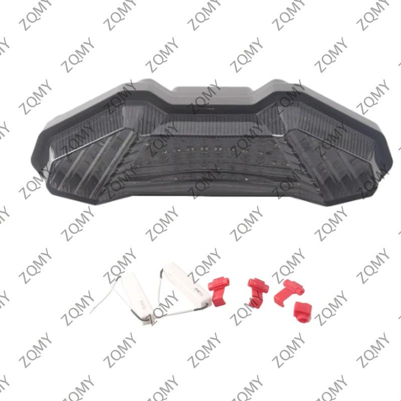 Motorcycle Integrated LED Tail Light E-Mark Turn Signal Taillight For Yamaha FZ09 MT09 2014 FZ-09 MT-09 5