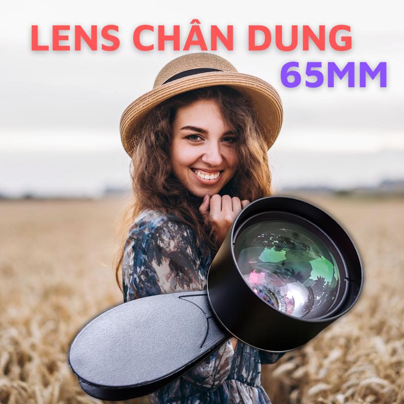  Lens tele 65mm chuyên chụp chân dung cho điện thoại 