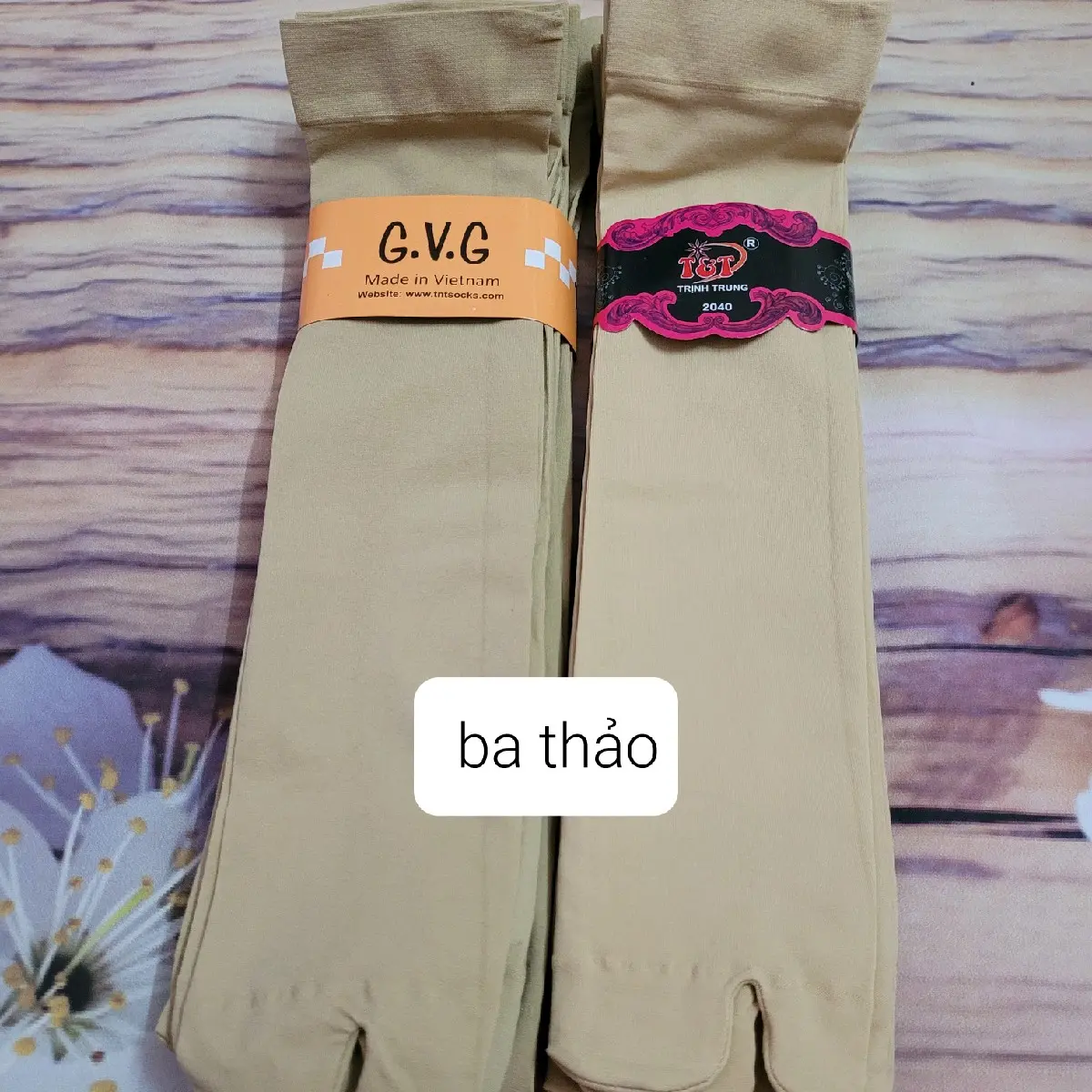 SÉT 5 ĐÔI  VỚ (TẤT) GVG , T&T XỎ NGÓN GỐI DA ĐẸP CO GIÃN TỐT