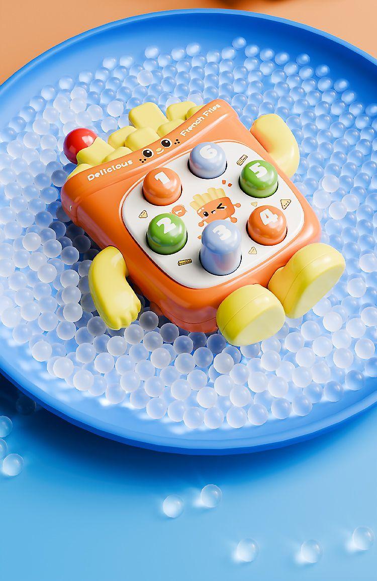 Product Introduction of Đồ Chơi Whac-a-Mole Lòng Bàn Tay Mini Âm Nhạc Bấm Cho Trẻ Em, Bộ Ghép Hình Giáo Dục Sớm, Thích Hợp Cho Bé Trai Và Bé Gái, Nhấn Ngón Tay, Trẻ Nhỏ Nhận Thức Hình Dạng, [Hình Thông Minh] 22