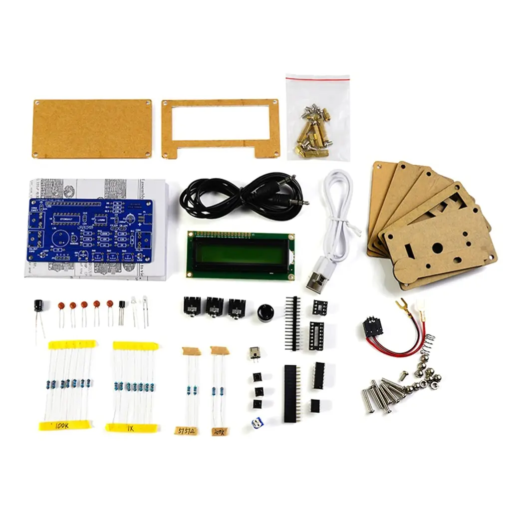 CW Morse Code Decoders Kit with Signal Transmission and Adjustable Radio Output