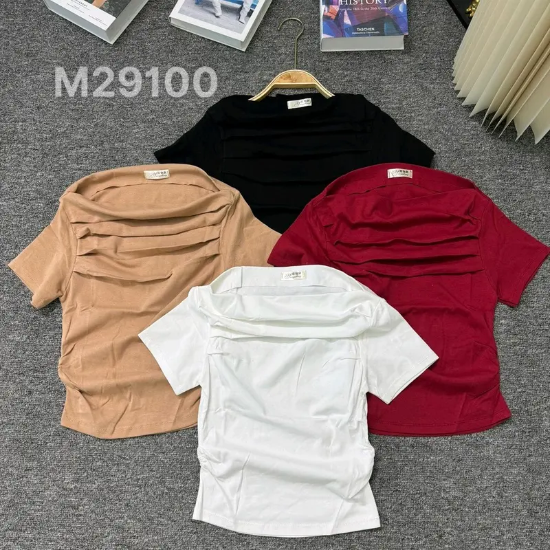 áo kiểu trễ vai chất đẹp co giãn 4 chiều bomber croptop aochong nang khoác áodạ 2