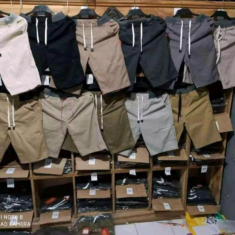 HARGA SPESIAL XL  CUMA 30RBan,,!! 4PCS CELANA PENDEK CHINOS AMERICAN DRILL..!! Shorts Pria Nyaman Santai Keren 1
