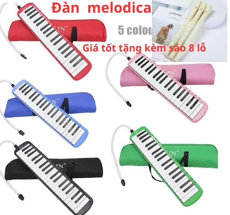 [ TẶNG KÈM SÁO 8 LỖ ] Kèn Melodica 32  Phím Thương Hiệu IRIN Chính Hãng, Kèn Phím Cho Bé, đàn Piano Melodica Đủ Phụ Kiện. đàn thổi hơi , pianno thổi bằng hơi