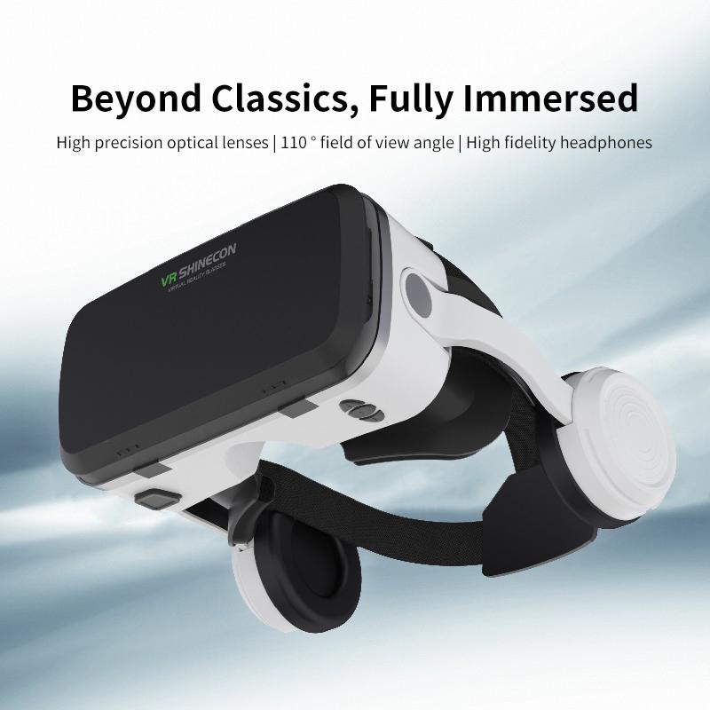 VR Glasses Virtual Reality 3D Helmet Headset Lenses Device Goggles Smartphone Smart Cell Phone Headphone Viar Mobile Game Viewer - Image 3