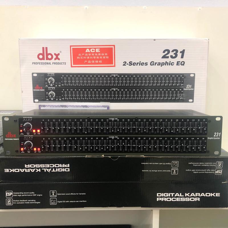 Lọc xì DBX 231 tặng kèm dây canon