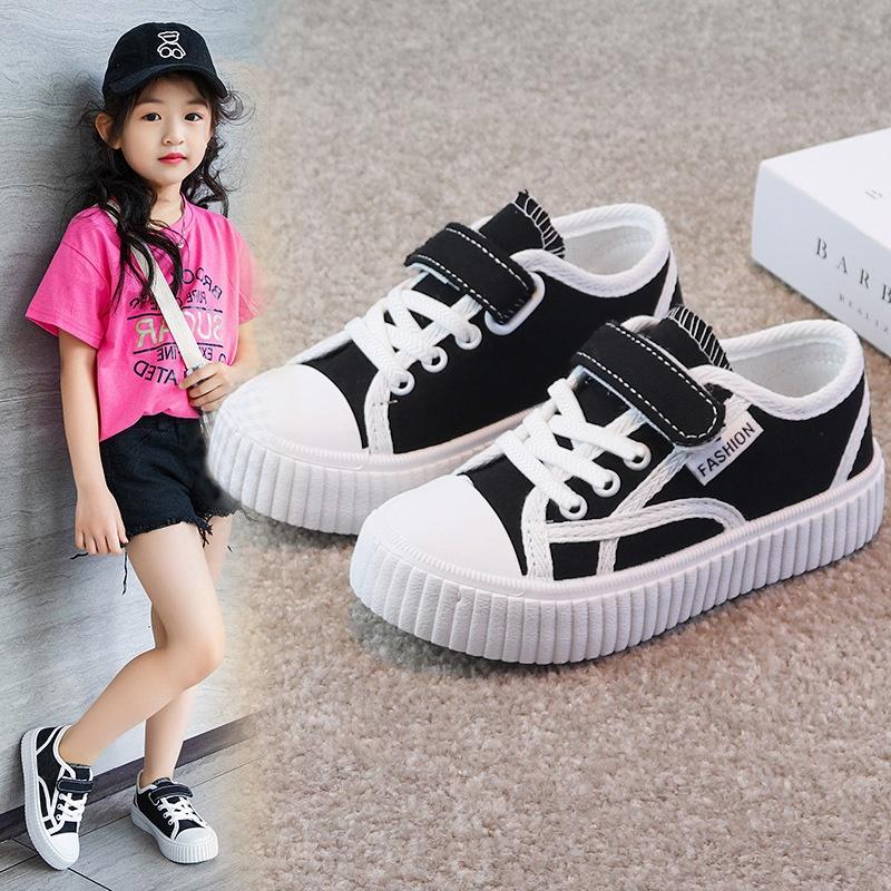 Giày Vải Canvas Cho Bé Trai Bé Gái 3-10 Tuổi Giày Thể Thao Trẻ Em Giày Bata Giày Thể Dục Cho Bé