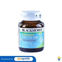 Gambar BLACKMORES ODOURLESS FISH OIL 1000 BOTOL 30 KAPSUL dari Apotek Surya Sehat by GoApotik Kota Semarang 2 Tokopedia