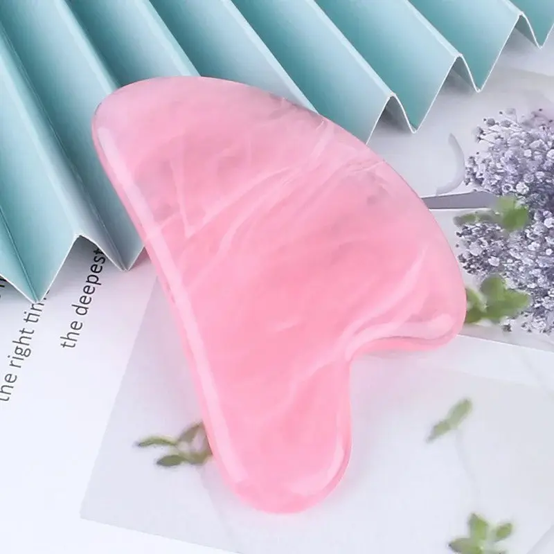 Bảng Cạo Gua Sha, Chất Liệu Resin Tự Nhiên, Đá Guasha Ngọc Bích Mát Xa, Để Nâng Cằm, Cổ Và Mặt, Xóa Nếp Nhăn, Dụng Cụ Chăm Sóc Sắc Đẹp SPA, Hàng Hóa Tiền Mặt, Giao Hàng Nhanh Massage Máy Massage