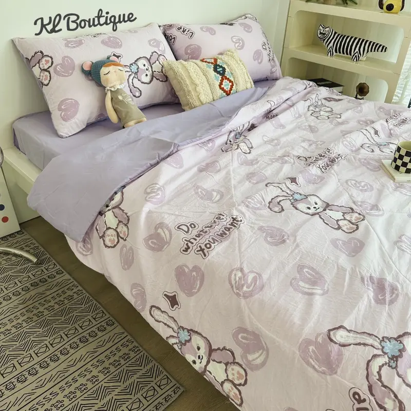 [ TẶNG VỎ GỐI ÔM BẤT KÌ TRÊN LIVE] Set cotton đũi chăn hè 4 món Bộ Chăn Ga Gối Cotton Đũi Shinbedding ( chăn Không lồng được ruột, thiết kế tuỳ mẫu) trần bồng chun đồng tiền đỏ thoáng khí cỡ queen gagiuong mua giặt máy đầu gấu trắng nệm 4