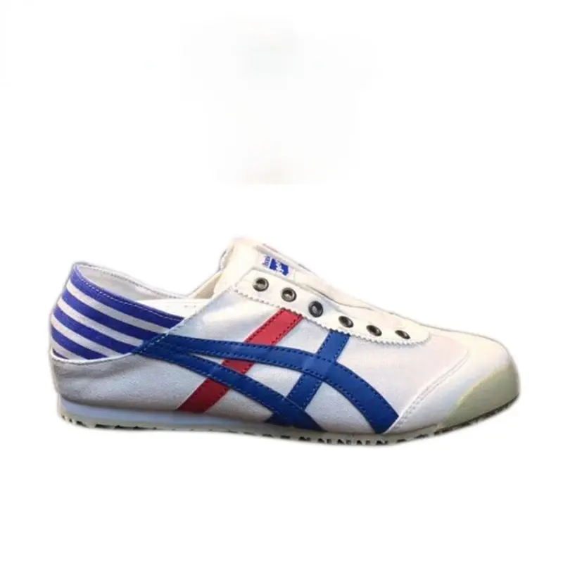 2021 New OriginalOnitsukas Shoes Mexico 66 Slip-On Canvas Women Men Classic Casual Lazy Running Sport tigers Shoes white