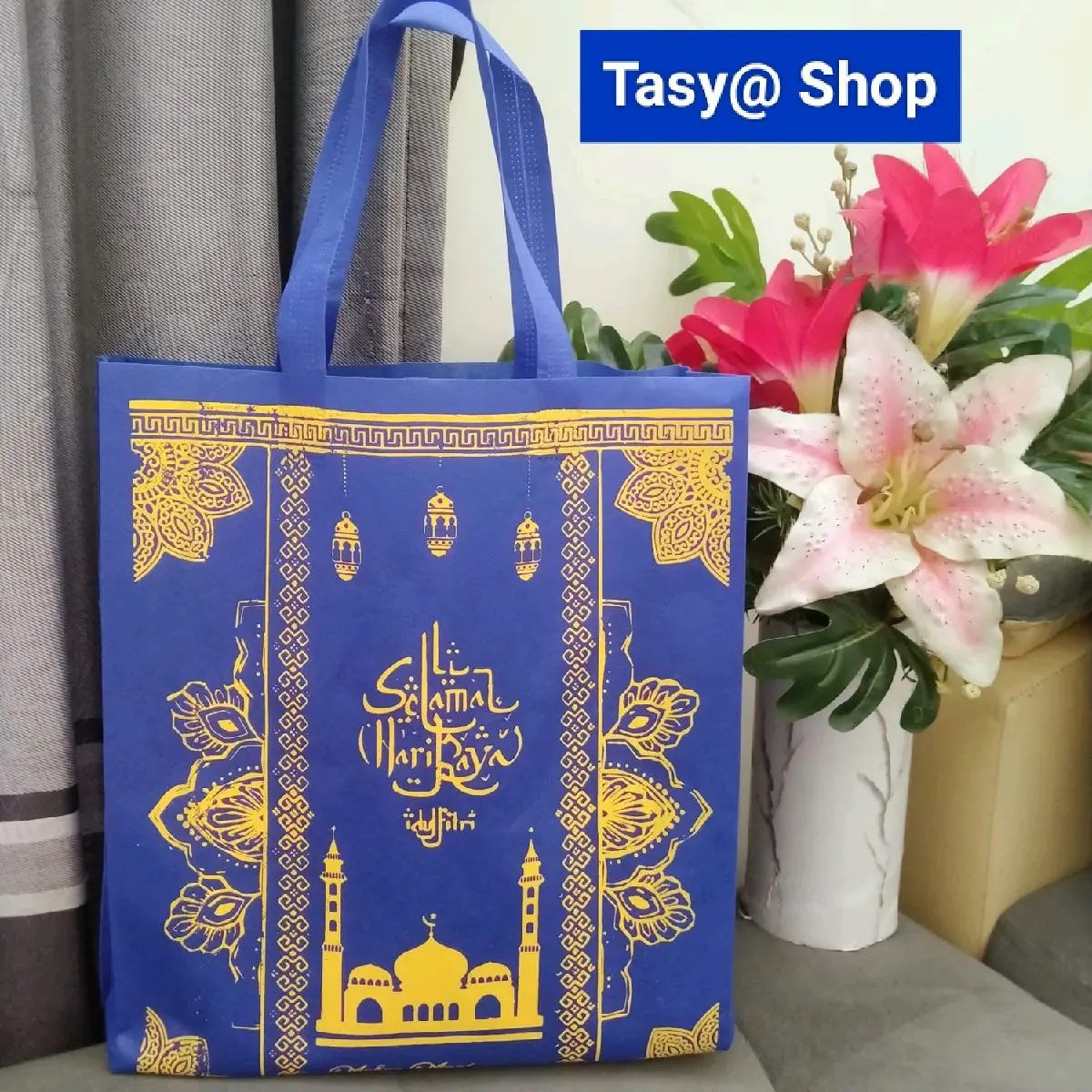 1 lusin ( isi 12 pcs) Tas parcel lebaran press UK 30x40