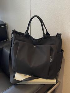 Bolsa de hombro de color sólido para mujer, con múltiples bolsillos, bolsa cruzada de gran capacidad y moda para uso diario, bolsa casual, moderna y versátil de alta calidad para el traslado diario, bolsos para mujer