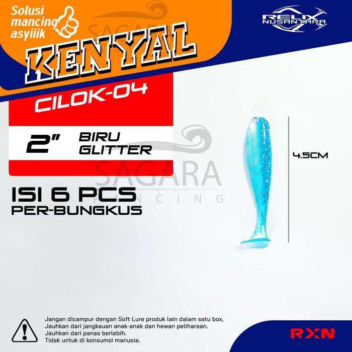 Gambar Umpan Pancing Kenyal Cilok SoftLure Cilok Soft Lure Cilok Relix Nusantara dari Sagara Pancing Kab. Sukabumi 5 Tokopedia