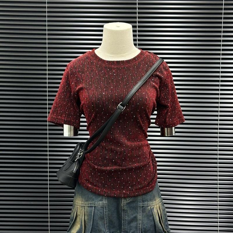 Áo Bling TCSHOPJEANS bigsize Nữ Xước Đá AT 9000